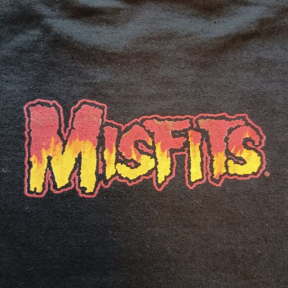 Y2K 2004 Cinder Block The Misfits "Fiend" Black T-Shirt Adult XL New with Tags - Picture 6 of 16